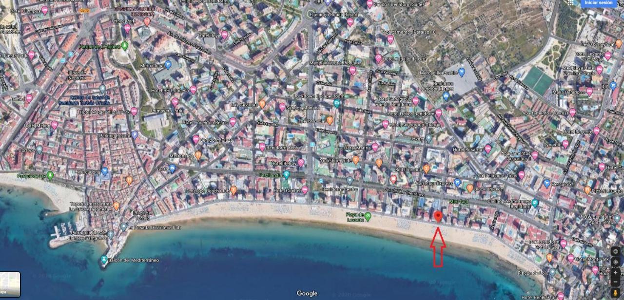 Las Damas 10C Benidorm Kültér fotó