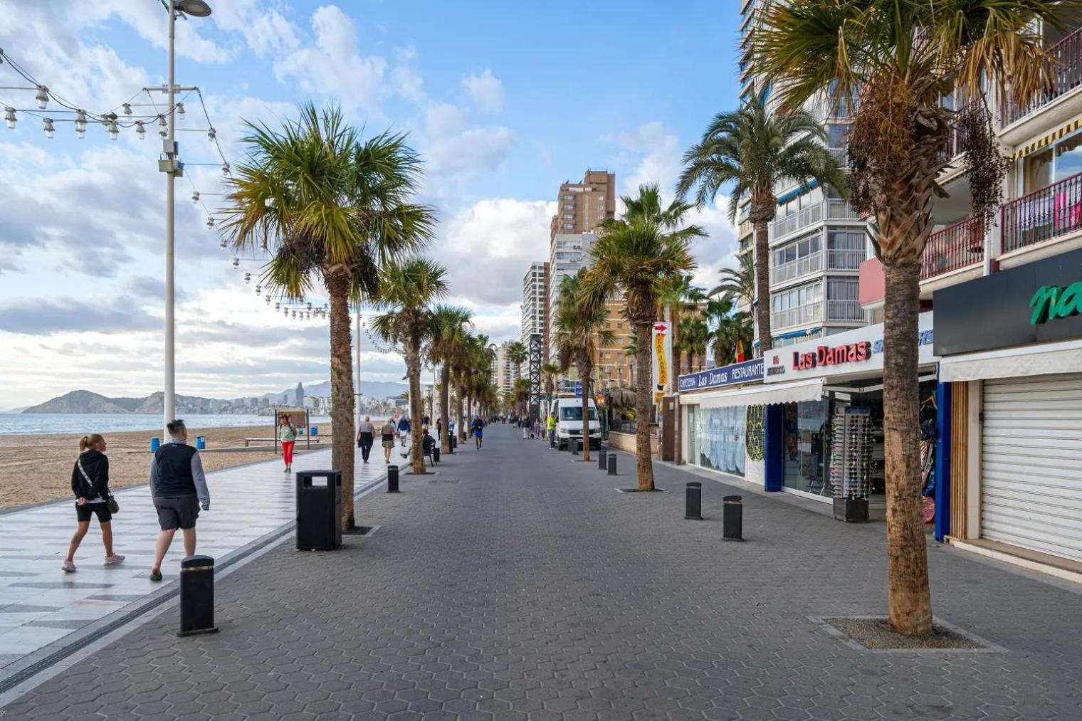 Las Damas 10C Benidorm Kültér fotó